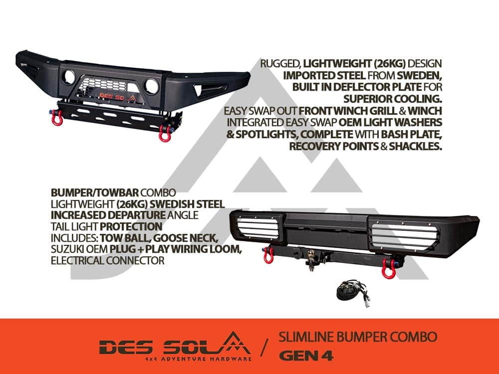 Des Sol 4x4 - specialists in Suzuki Jimny accessories! - SA 4x4